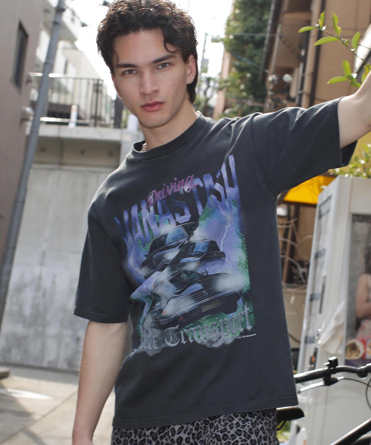 MANASTASH PUMICE色T恤 TAXI