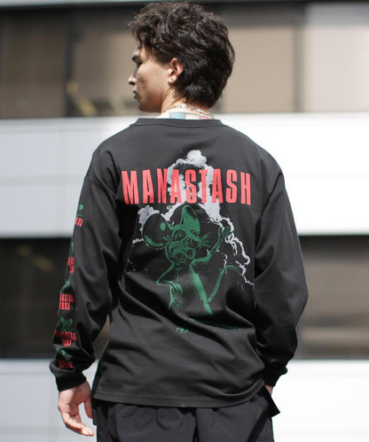 MANASTASH CiTee長袖T恤 VERMIN
