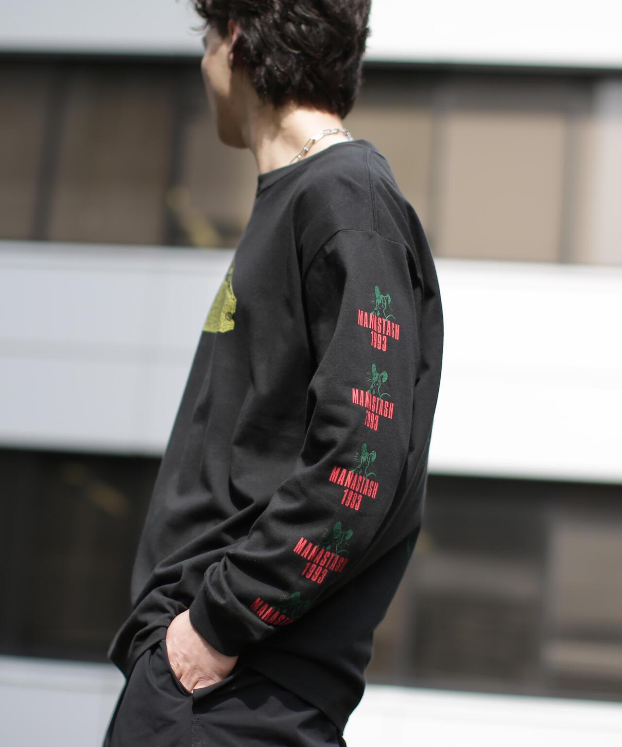 MANASTASH CiTee長袖T恤 VERMIN