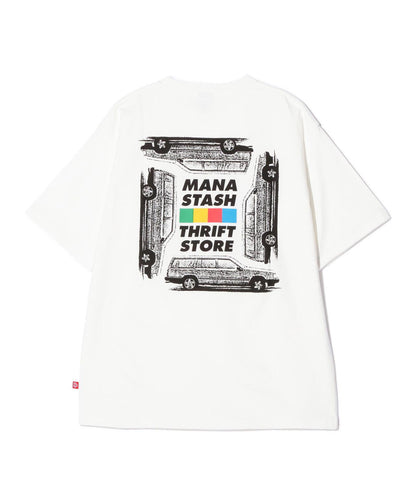 MANASTASH/RE:CTN拼色短袖T恤