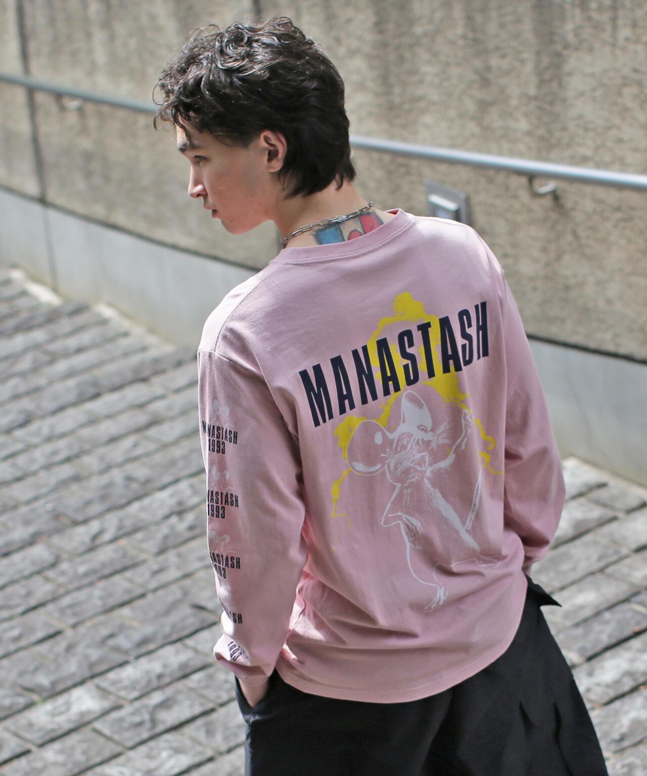 MANASTASH CiTee長袖T恤 VERMIN