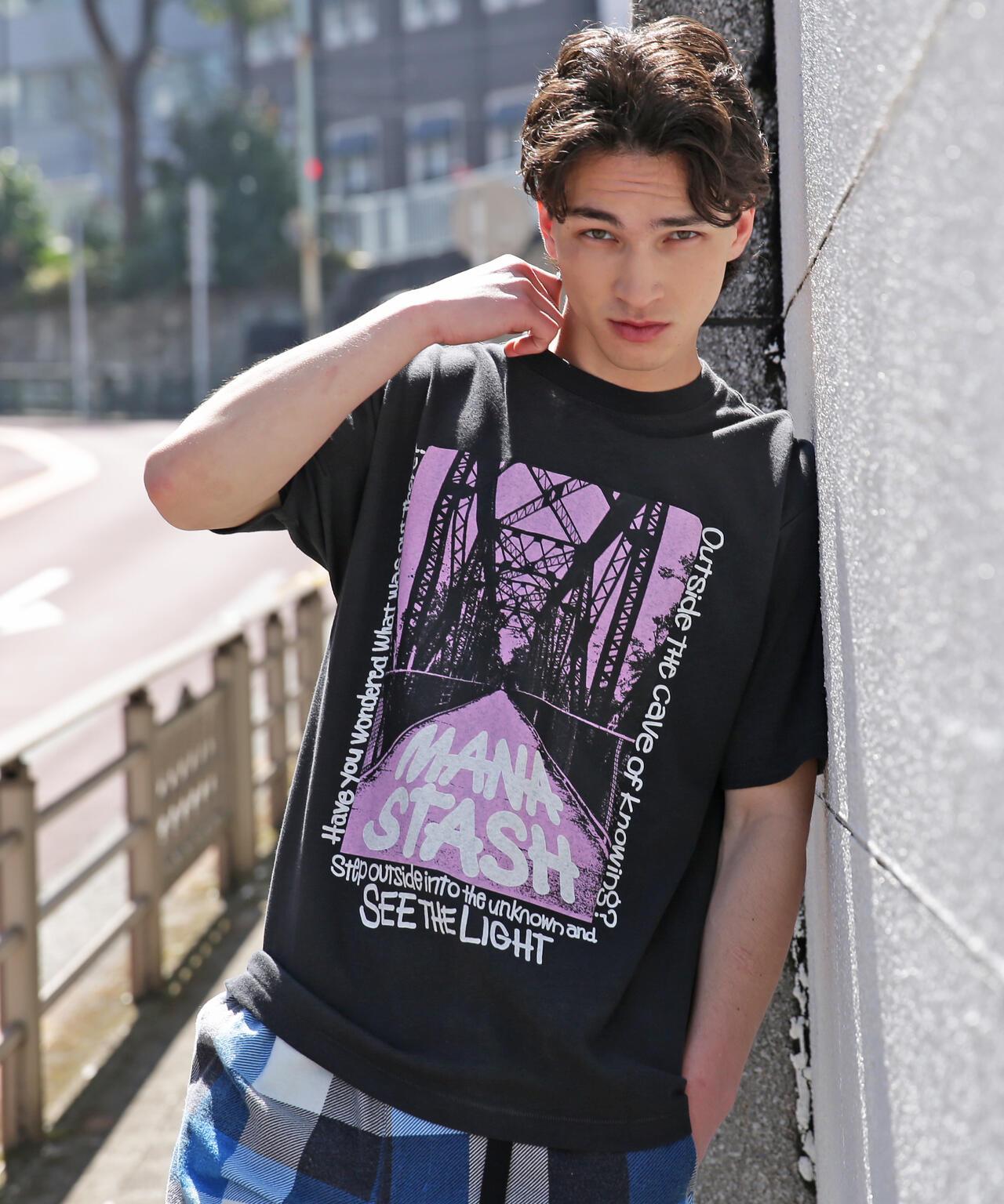 MANASTASH/HEMP TEE TRESTLE 大麻纖維短袖T恤