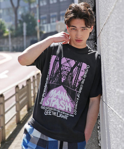 MANASTASH/HEMP TEE TRESTLE 大麻纖維短袖T恤