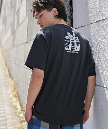 MANASTASH/HEMP TEE TRESTLE 大麻纖維短袖T恤