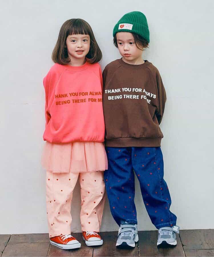 適合全家穿著的多色可選LOGO衛衣 親子款