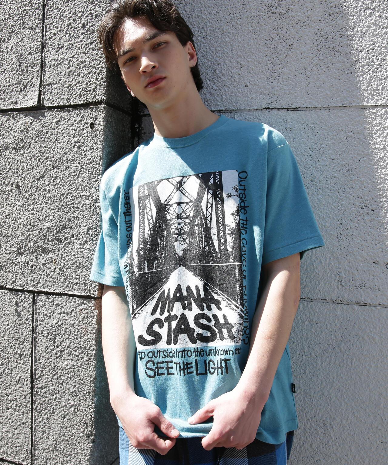 MANASTASH/HEMP TEE TRESTLE 大麻纖維短袖T恤