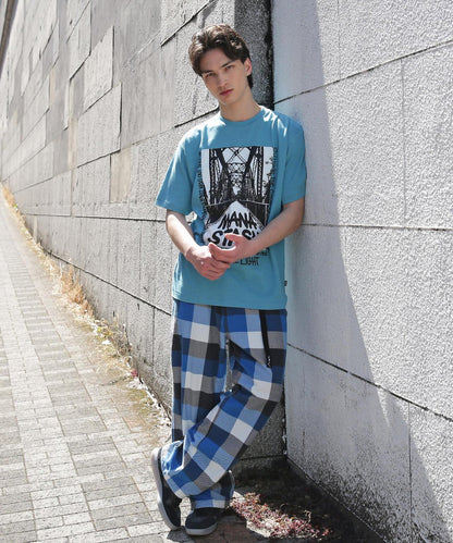 MANASTASH/HEMP TEE TRESTLE 大麻纖維短袖T恤