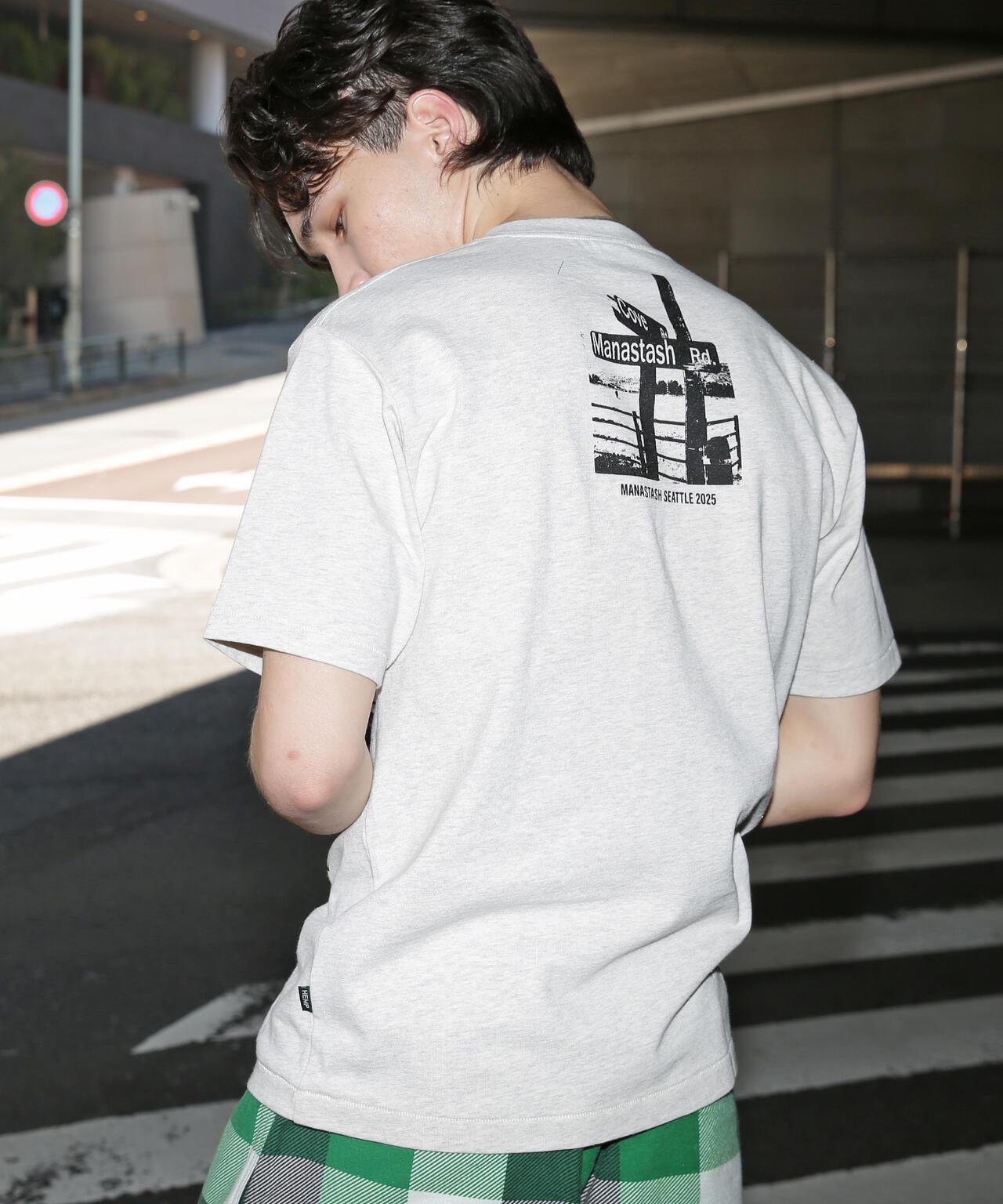 MANASTASH/HEMP TEE TRESTLE 大麻纖維短袖T恤