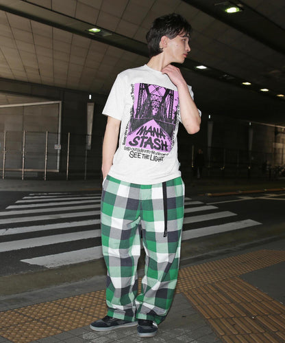 MANASTASH/HEMP TEE TRESTLE 大麻纖維短袖T恤
