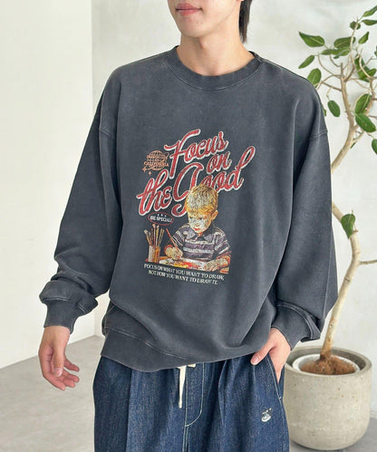 粉末工藝復古風衛衣