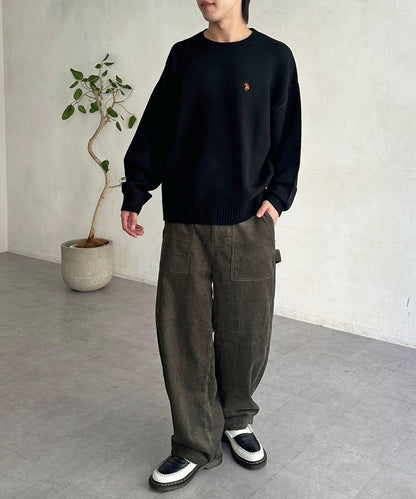 【U.S. POLO ASSN.】圓領針織衫