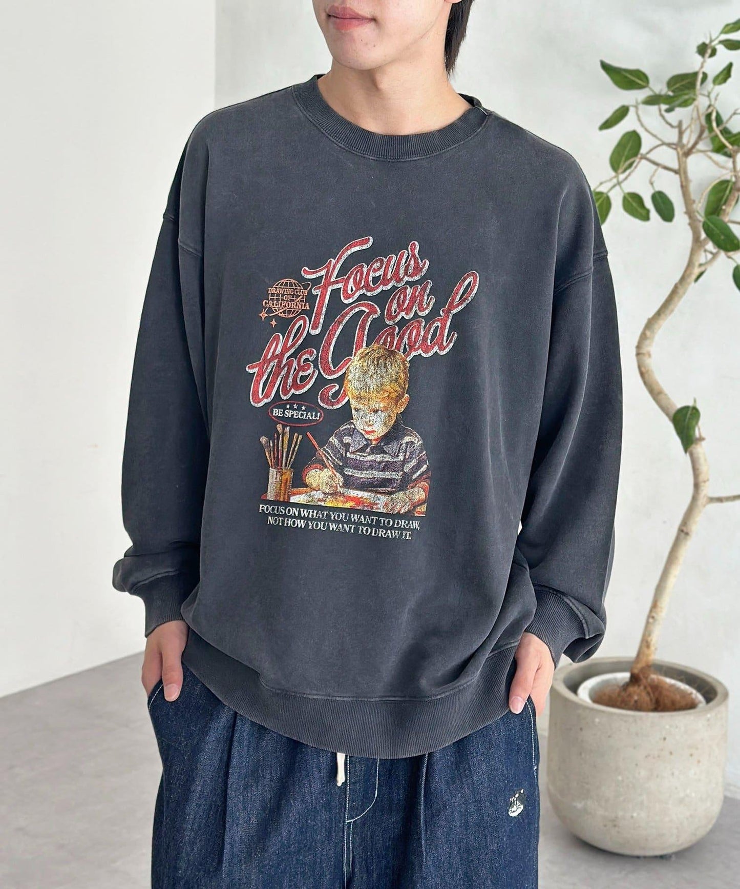 粉末工藝復古風衛衣