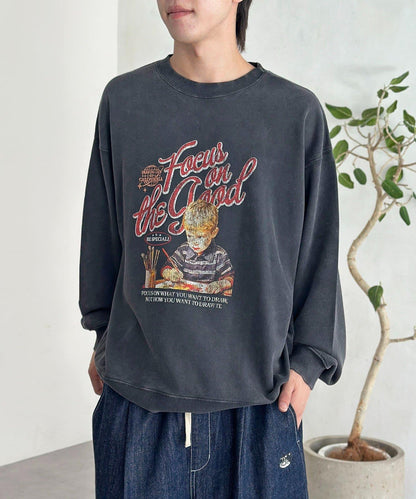 粉末工藝復古風衛衣