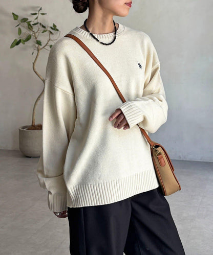 【U.S. POLO ASSN.】圓領針織衫