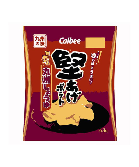堅脆薯片 九州醬油味