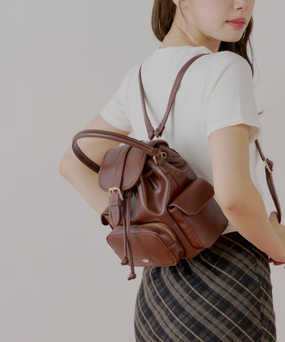 【Chico】2way三口袋雙肩包