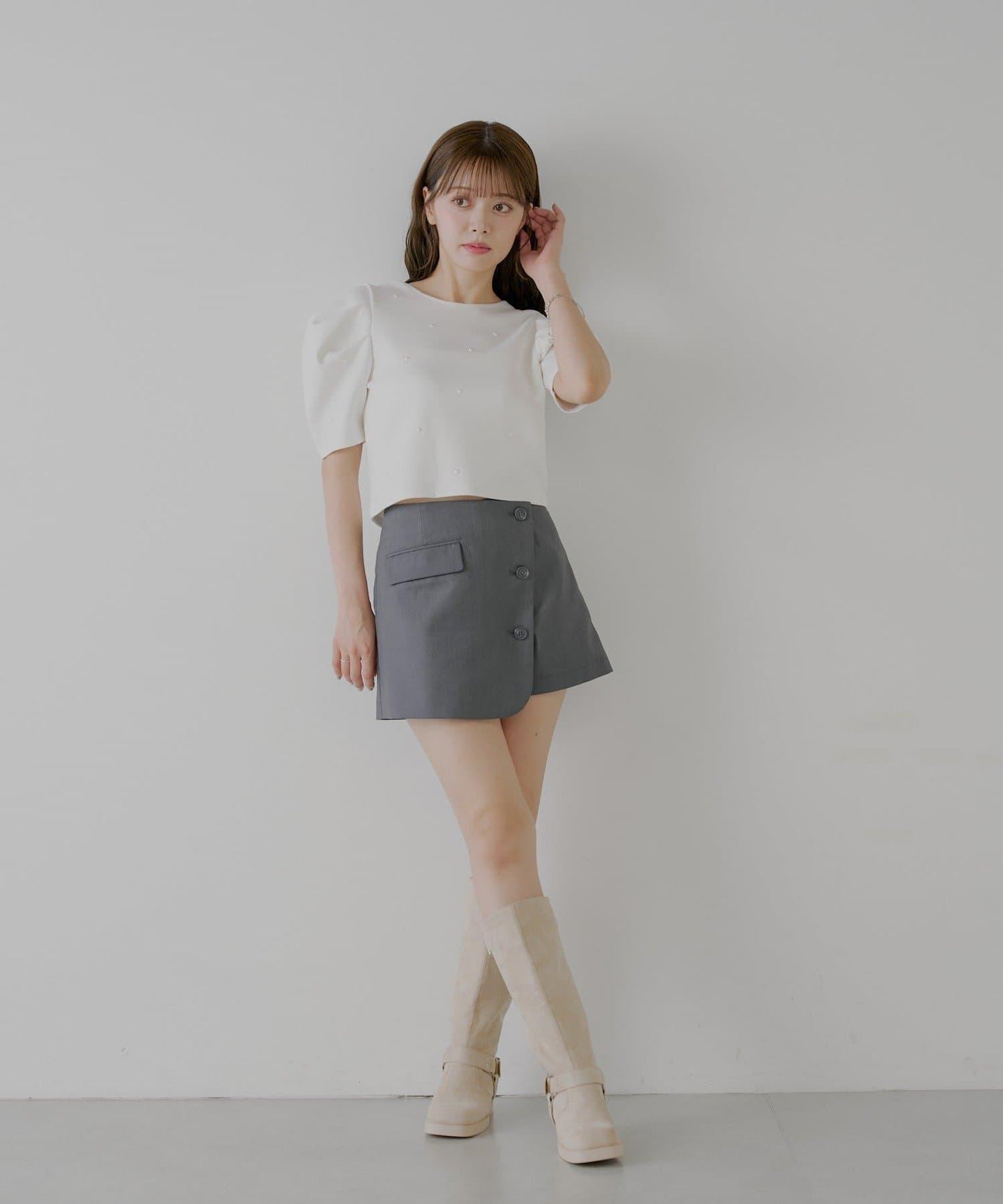 【Chico】ラップショートパンツ