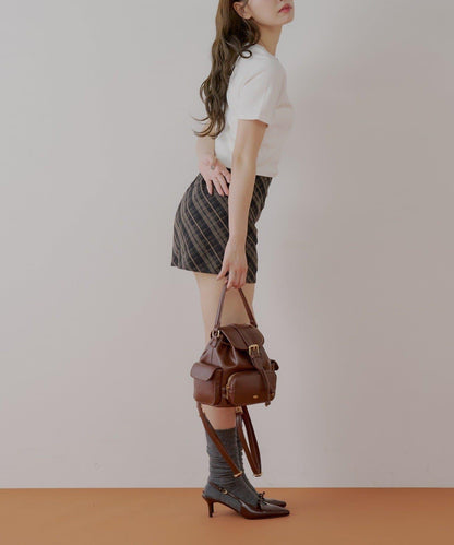 【Chico】2way三口袋雙肩包