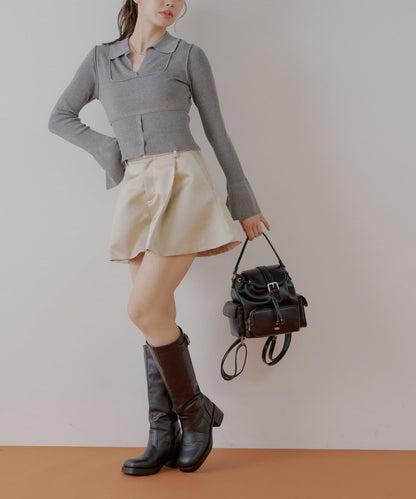 【Chico】2way三口袋雙肩包