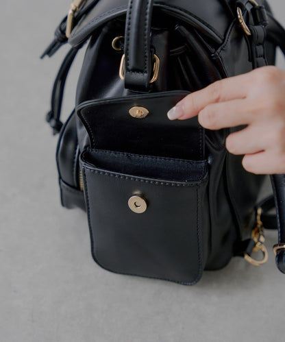 【Chico】2way三口袋雙肩包