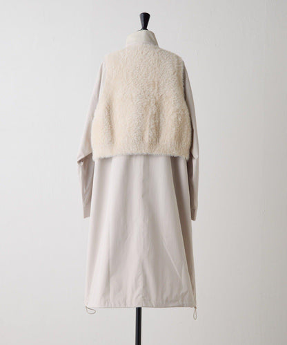 附馬刺繡馬甲大衣【SUM1 STYLE(スミスタイル)】