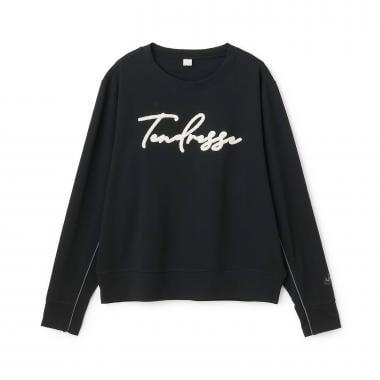 【AMI】袖拼接滾邊標誌套頭衫