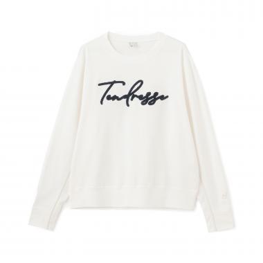 【AMI】袖拼接滾邊標誌套頭衫