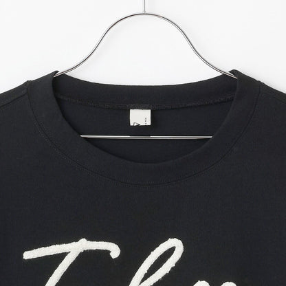 【AMI】袖拼接滾邊標誌套頭衫