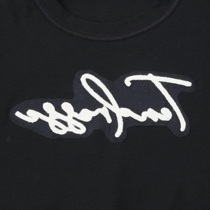 【AMI】袖拼接滾邊標誌套頭衫