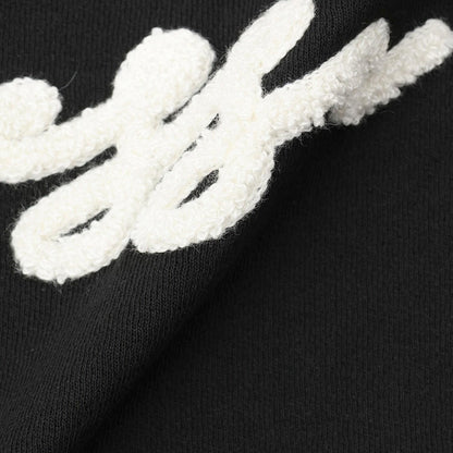 【AMI】袖拼接滾邊標誌套頭衫