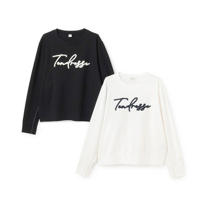 【AMI】袖拼接滾邊標誌套頭衫