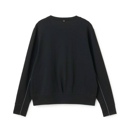 【AMI】袖拼接滾邊標誌套頭衫