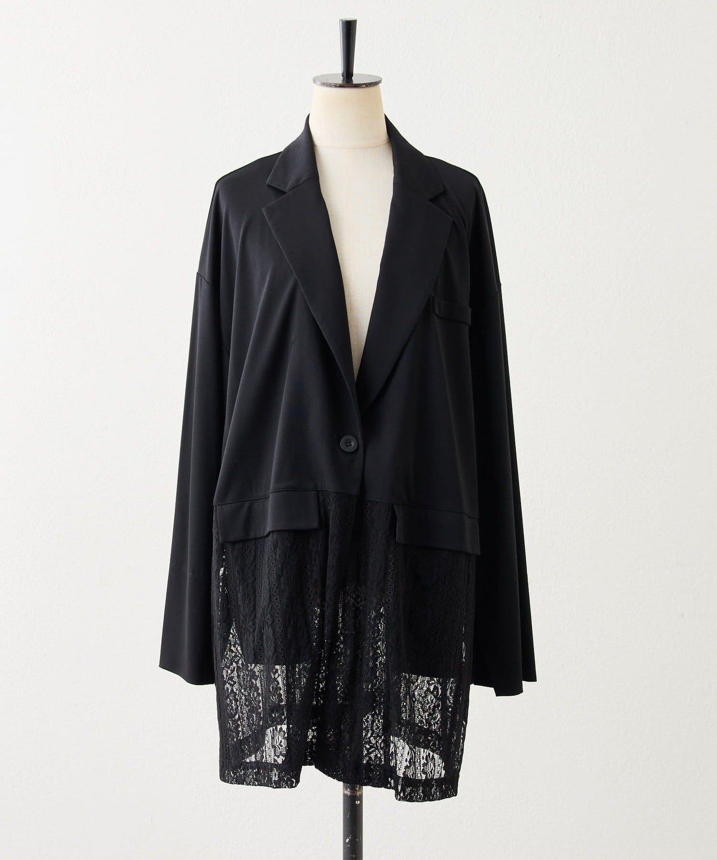 蕾絲拼接夾克【SUM1 STYLE(スミスタイル)】