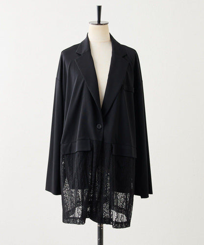 蕾絲拼接夾克【SUM1 STYLE(スミスタイル)】