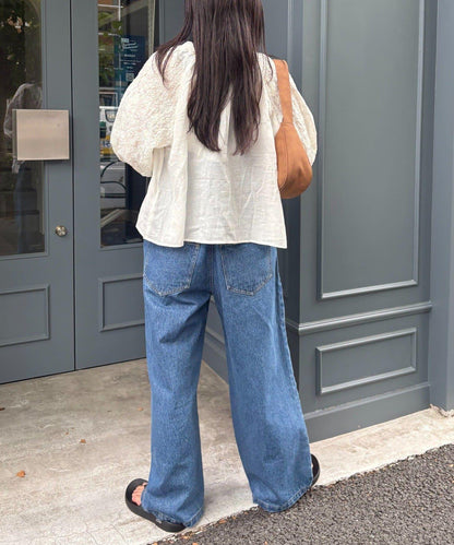 india袖刺繡短外套