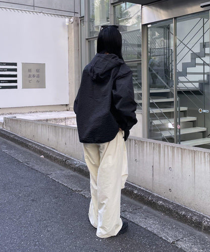 【LEI企畫 / 】弧形線條防潑水防撕裂長褲
