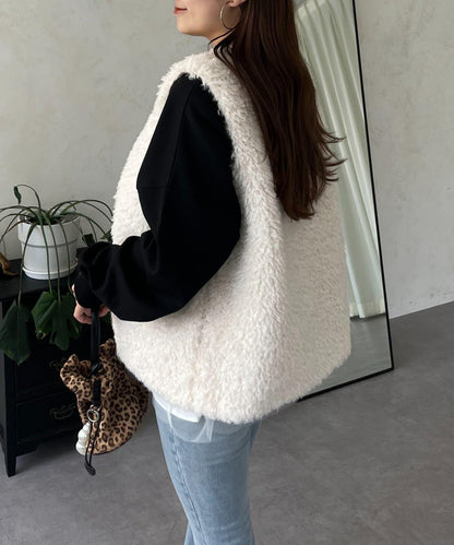 珍珠項鍊照片印花衛衣