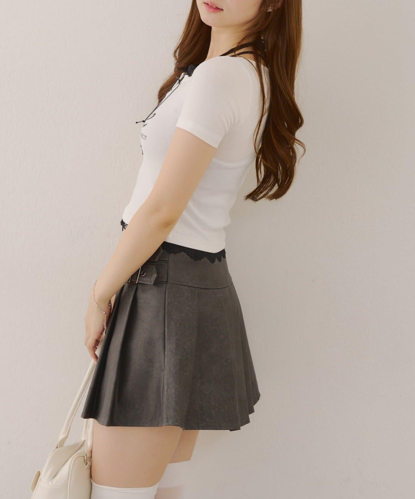 【RMAF】露背繫帶T恤