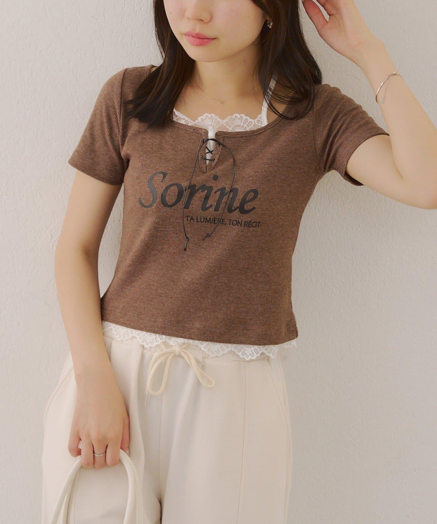 【RMAF】露背繫帶T恤