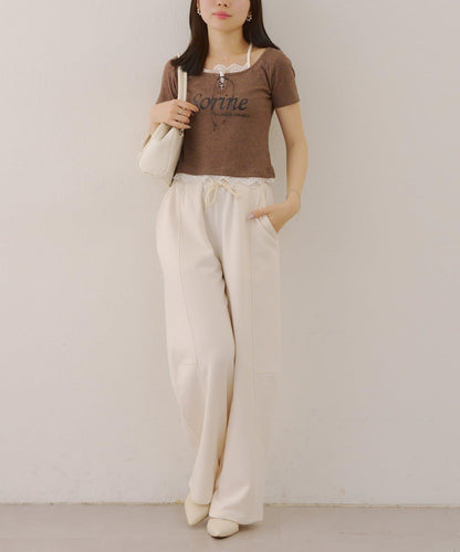 【RMAF】露背繫帶T恤