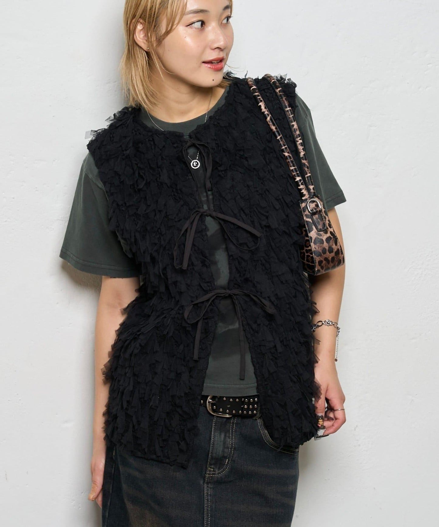 【WHO'S WHO gallery】網紗流蘇馬甲