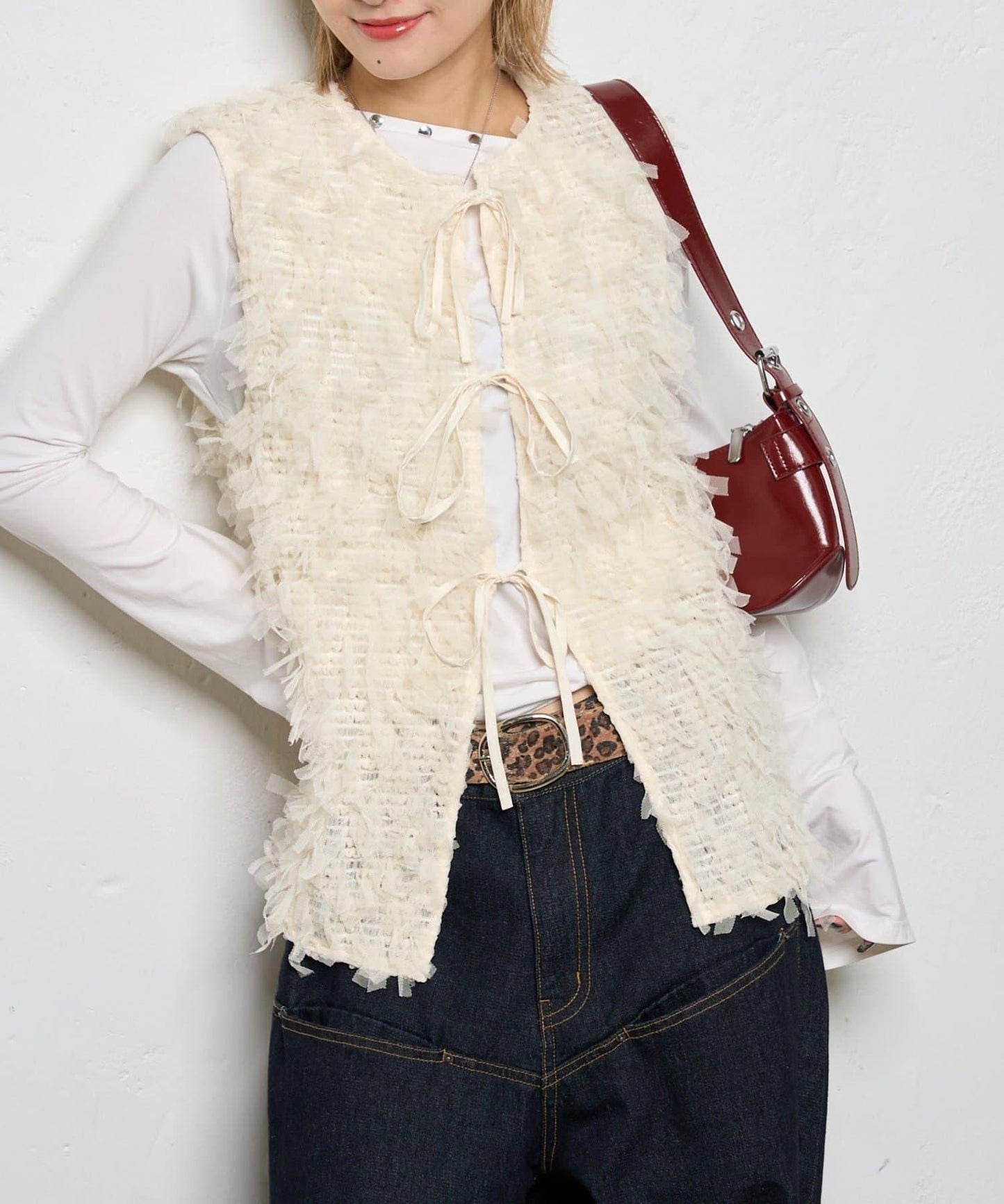 【WHO'S WHO gallery】網紗流蘇馬甲