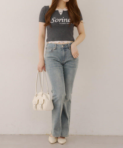 【RMAF】露背繫帶T恤