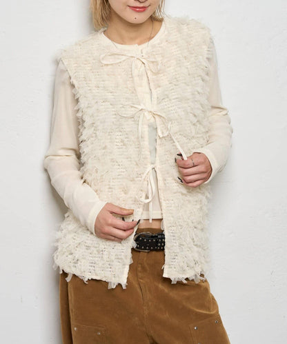 【WHO'S WHO gallery】網紗流蘇馬甲