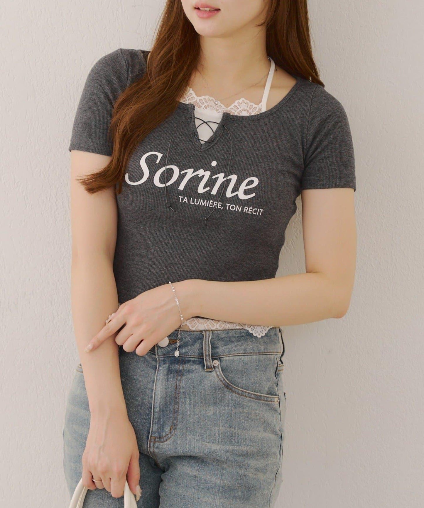 【RMAF】露背繫帶T恤