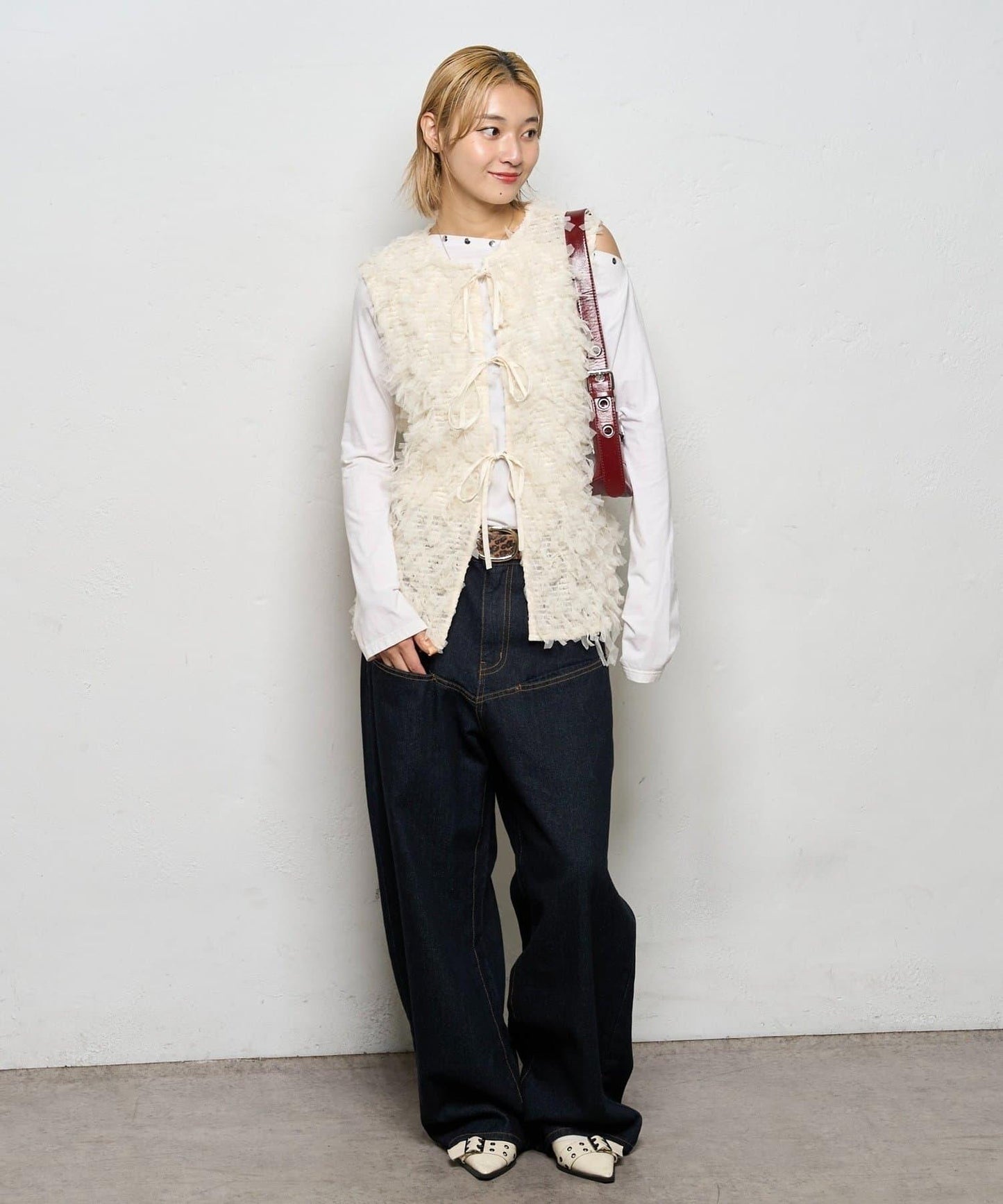 【WHO'S WHO gallery】網紗流蘇馬甲