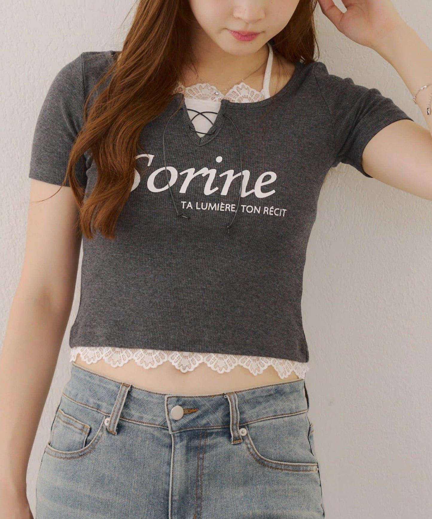 【RMAF】露背繫帶T恤