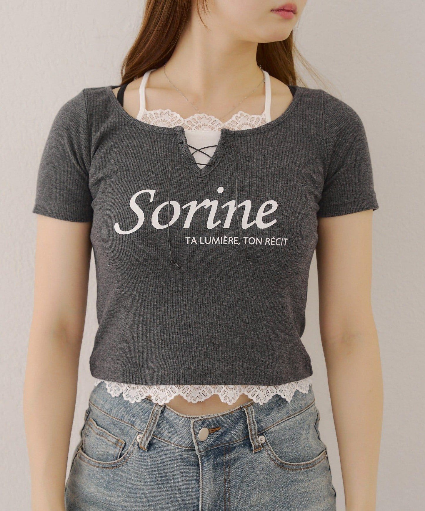 【RMAF】露背繫帶T恤