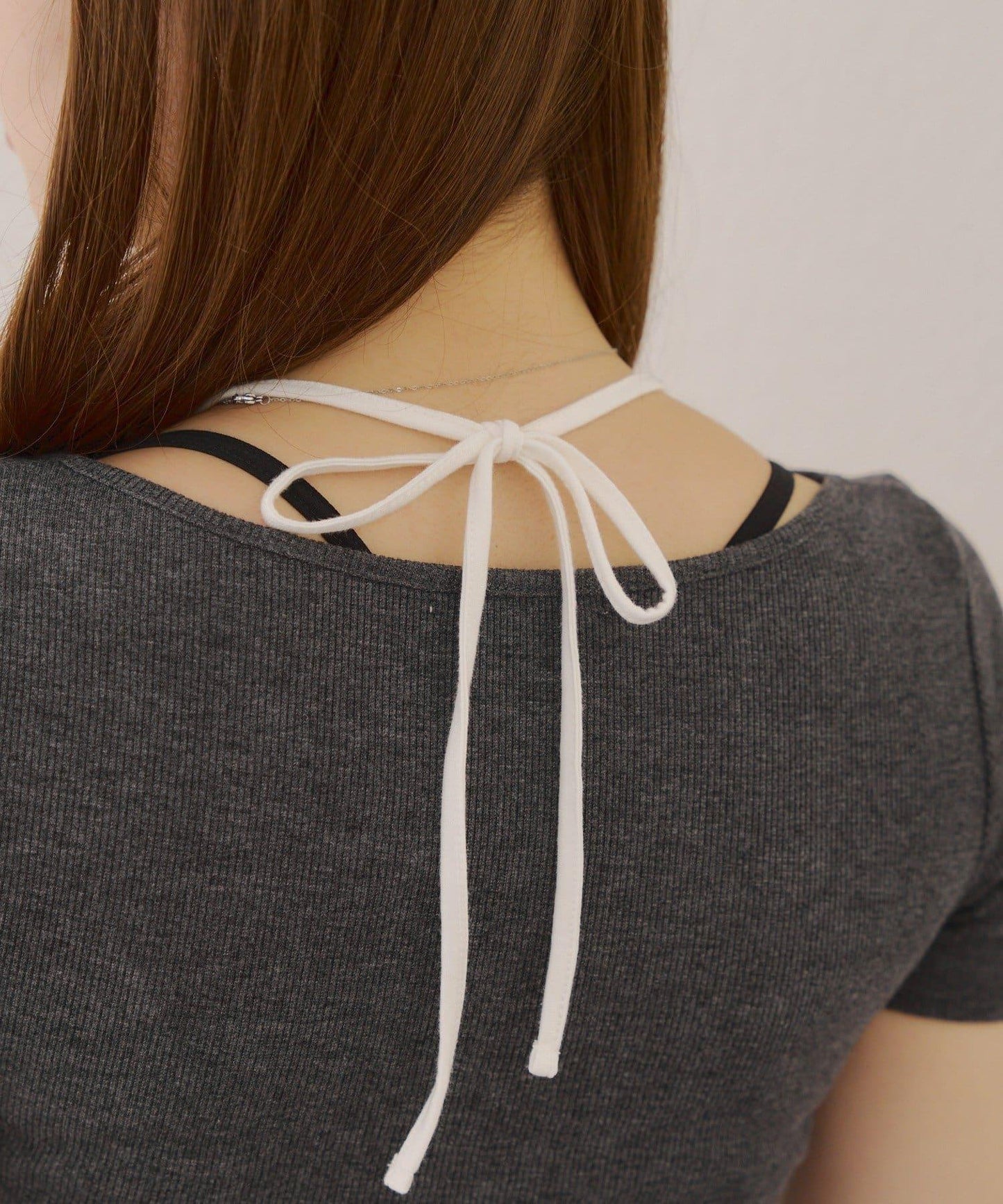 【RMAF】露背繫帶T恤