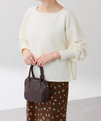 【前後兩穿】2WAY圓弧下襬亨利領針織衫